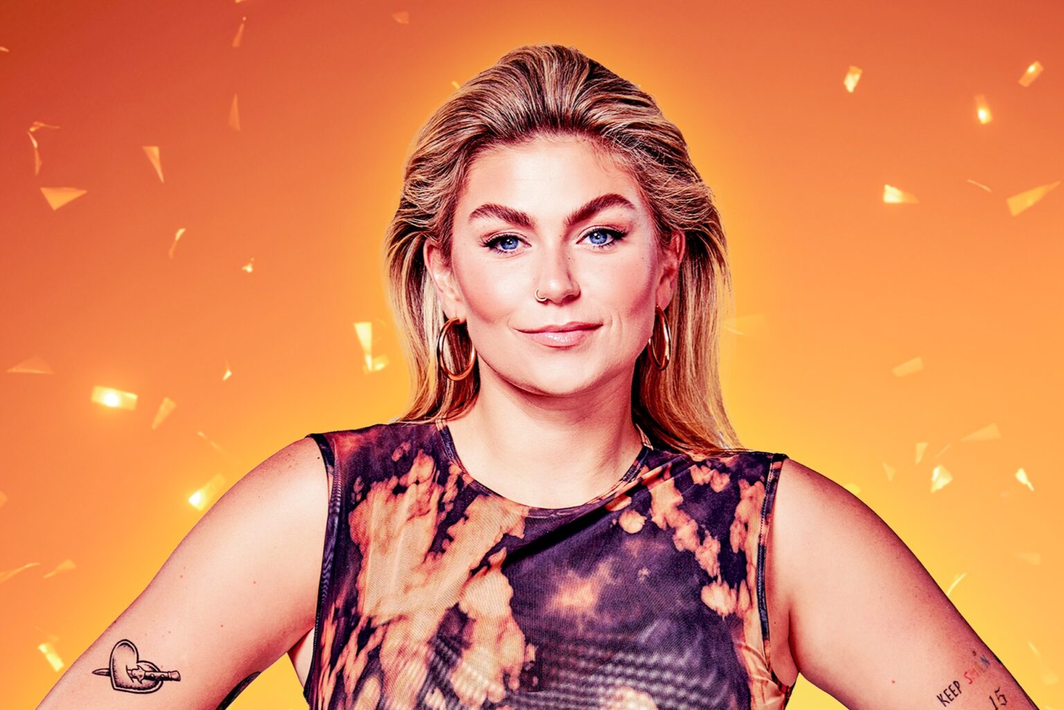 Roxeanne Hazes met bitterballen op tv - Redactie247